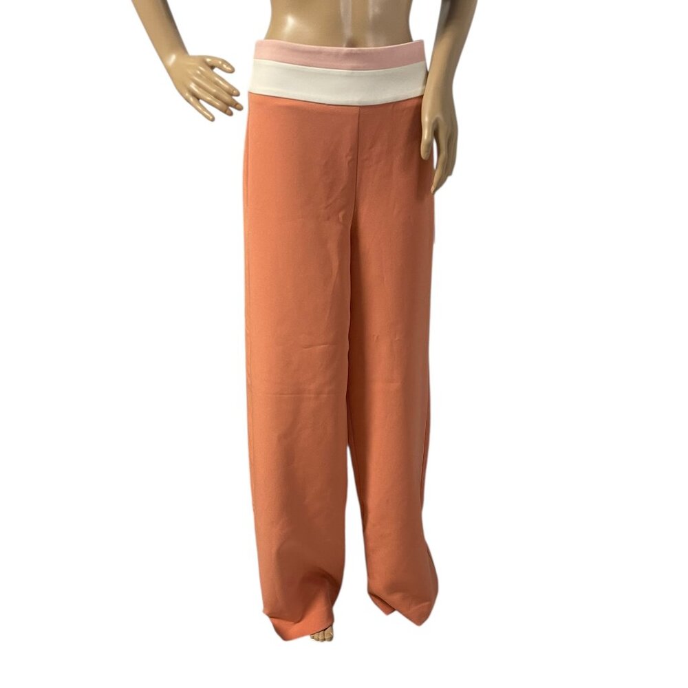 NWT NY&CO EVA MENDES COLLECTION WIDE LEG BACK ZIPPER 3 COLOR WOMEN'S PANTS -SZ 2